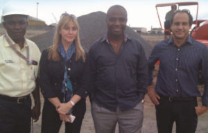 Dr. Ernest Azudialu - Obiejesi with Nationwide Equipment Chief Executives at Nestoil facility, Port Harcourt.