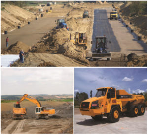 Toad Building Equipment for New Highway in NIgeria.