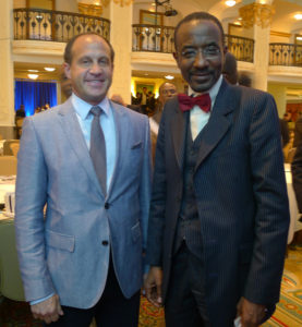 Nationwide Finance President Ed Kostenski with Nigerian Central Bank Governor The Honorable Lamido Sanusi